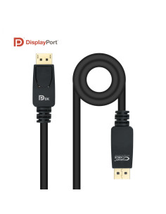 Cable nanocable displayport macho a macho 3m negro 10.15.2503 2