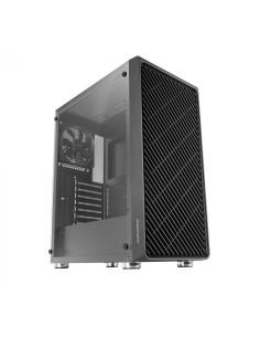 Mars Gaming MC-3000 Negro, Semitorre Gaming ATX, Ventana Completa