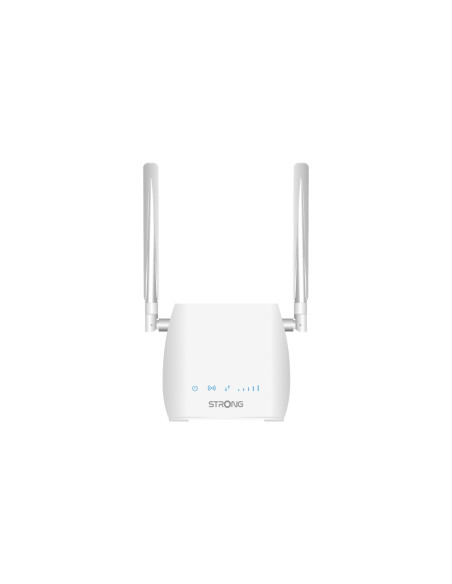 Strong 300M router inalámbrico Ethernet rápido Banda única (2,4 GHz) 4G Blanco