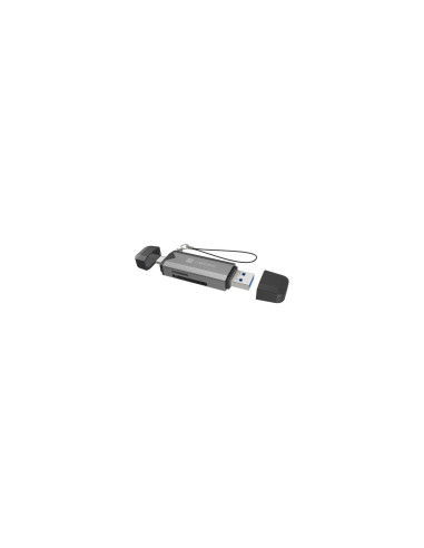 NATEC NCZ-2262 lector de tarjeta USB 3.1 Interno Negro, Gris Oscuro