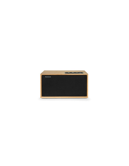Thomson WS502 sistema de audio para el hogar Microcadena de música para uso doméstico Negro, Madera