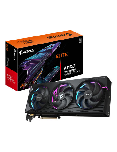 GIGABYTE AORUS Radeon RX 9070 XT ELITE 16G Tarjeta Gráfica - 16GB