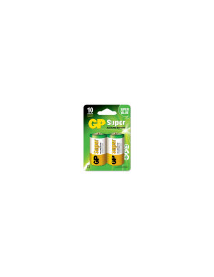 GP Batteries Super Alkaline 5501 pila doméstica Batería de un solo uso D Alcalino 2