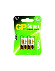GP Batteries Super Alkaline AAA Batería de un solo uso Alcalino