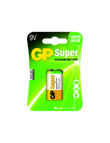 GP Batteries Super Alkaline 9V Batería de un solo uso Alcalino