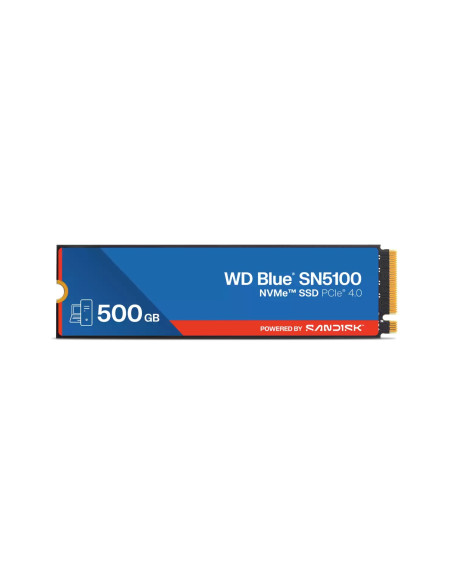 SanDisk WD Blue SN5100 500 GB M.2 PCI Express 4.0 NVMe QLC 3D NAND