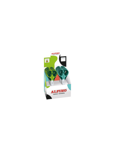 Alpino PT0061 tijera de escritorio y manualidades Tijeras de oficina Corte recto Multicolor