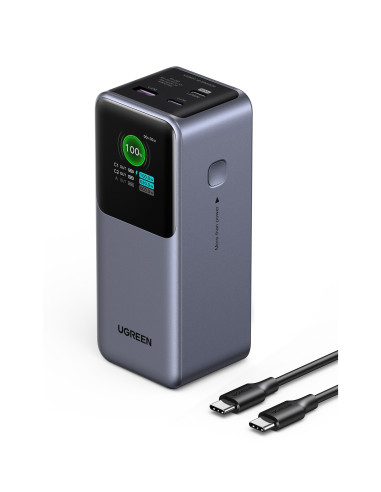 Ugreen 20000mAh 130W Fast Charging Powerbank Litio Gris