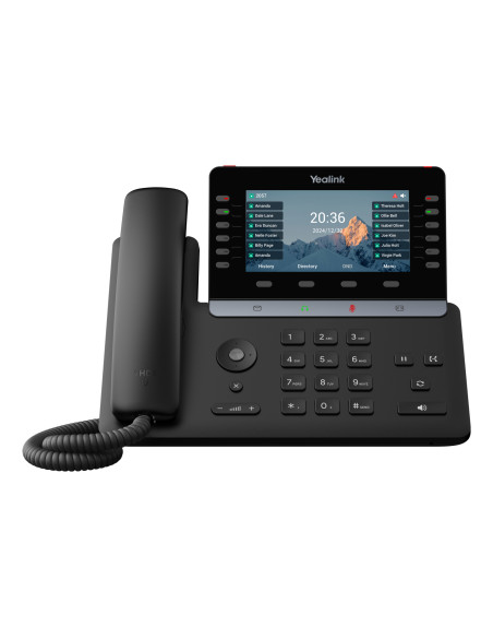 Yealink T85W teléfono IP Negro LCD Wifi