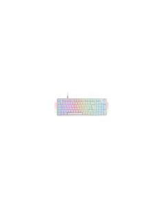 Mars Gaming MKPROWYFR teclado Juego USB AZERTY Francés Blanco 2
