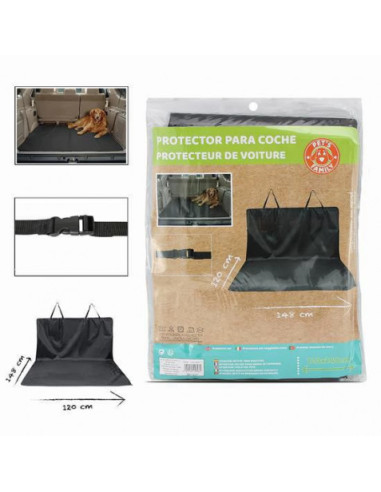 PROTECTOR DE MASCOTAS PARA COCHE 120X148CM