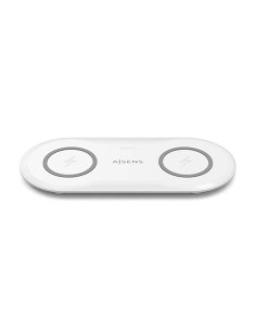 BASE DE CARGA AISENS WIRELESS SMARTPHONE/AURICULAR 15W USB-C WHITE 2