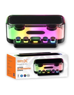 ALTAVOZ BLUETOOTH 14W CON LED RGB AL-1615 GEN-X