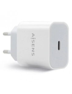 CARGADOR SMARTPHONE/TABLET AISENS A110-0537 USB-C 20W WHITE