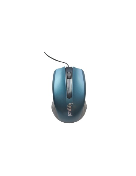 iggual Ratón óptico COM-ERGONOMIC-RL-800DPI azul