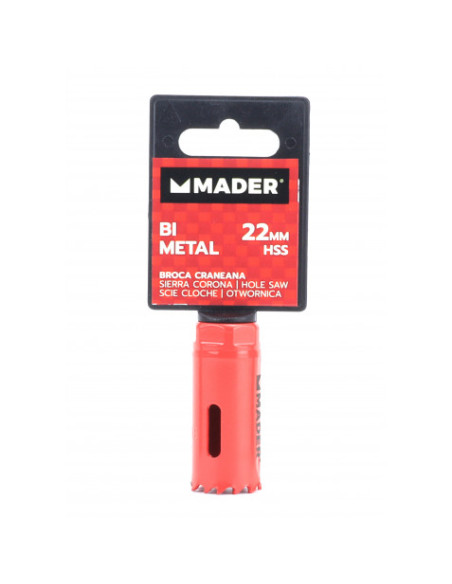 SIERRA CORONA BI-METAL HSS 22MM MADER