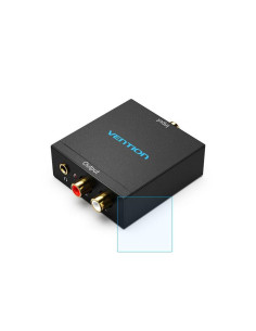CONVERSOR AUDIO VENTION TOSLINK Y RCA A 2X RCA
