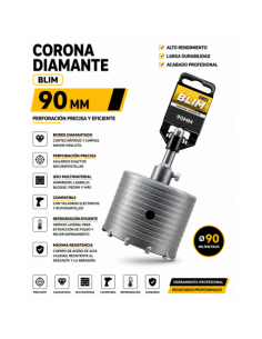 CORONA DIAMANTE 90 MM BLIM