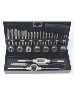 JUEGO MACHOS Y COJINETES 32 PCS MADER