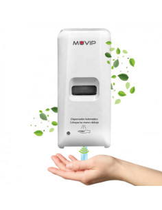 DISPENSADOR DE GEL AUTOMÁTICO SIN CONTACTO PARA PARED 1000ML MUVIP