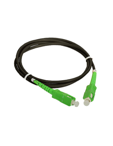 CABLE FIBRA OPTICA SC/APC-SC/APC MONOMODO 10 METROS CROMAD
