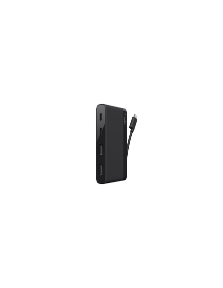 MINI HUB BELKIN USB TIPO-C MACHO A 2X USB TIPO-C HEMBRA 2 USB TIPO-A HEMBRA NEGRO F4U090BTBLK