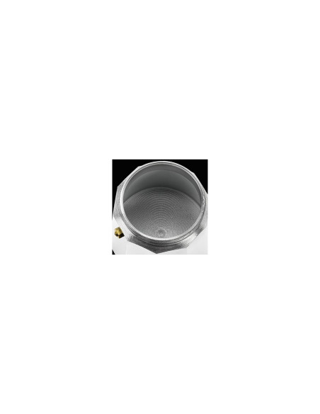 CAFETERA MONIX VITRO EXPRES 9 TAZAS ALUMINIO CON RECUBRIMIENTO ANTIADHERENTE MANGO ERGONOMICO EXTERIOR MATE CALDERIN SIN CANTOS 