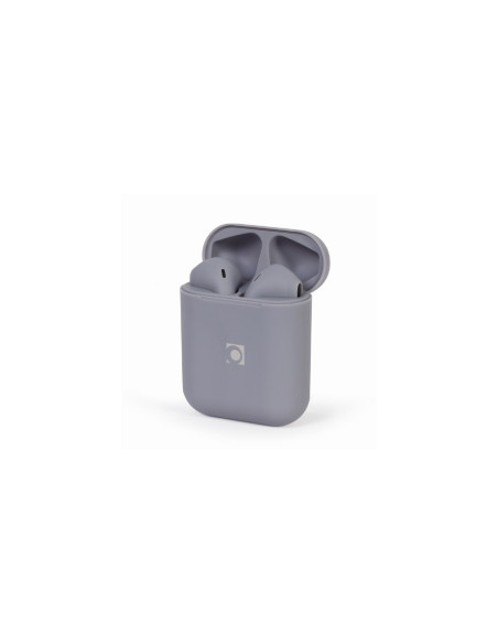 Gembird TWS-SEA-GW auricular y casco Auriculares Inalámbrico Dentro de oÍ­do Llamadas/Música MicroUSB Bluetooth Gris