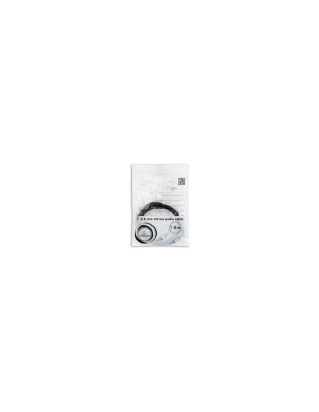 Gembird CCAP-444-6 cable de audio 1,8 m 3,5mm Negro
