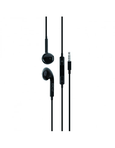 DCU Advance Tecnologic 34151001 auricular y casco Auriculares Alámbrico gancho de oreja Llamadas/Música Negro