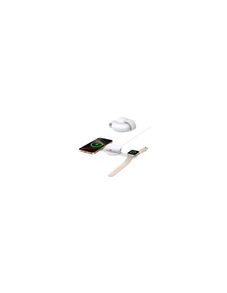 Anker B25M8H21 cargador de dispositivo móvil Auriculares, Auriculares, Smartphone, Reloj inteligente Blanco Cargador inalámbrico