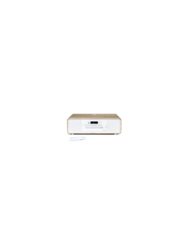 Thomson MIC301IBT sistema de audio para el hogar Microcadena de música para uso doméstico 10 W Blanco, Madera