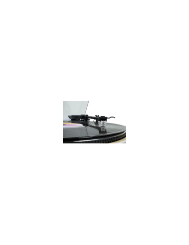 Thomson TT300 Tocadiscos de tracción por correa Blanco, Madera