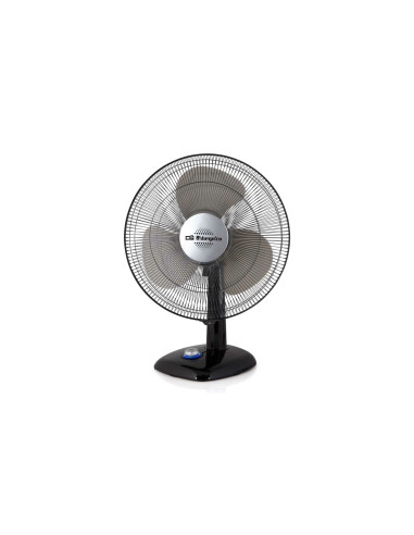 Orbegozo TF0124 ventilador Negro, Plata
