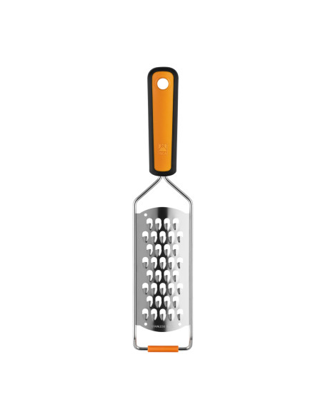 BRA Efficient A195024 cortador de verduras en espiral o rallador manual Rallador plano Naranja