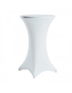 FUNDA PARA MESA DE COCTEL 110X80 BLANCA SUNGARDEN