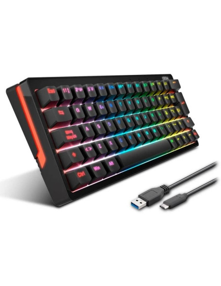 TECLADO GAMING KROM KREATOR MECANICO TKL USB RGB