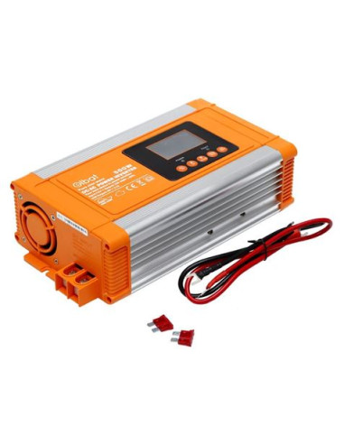 CONVERTIDOR DE CORRIENTE ONDA PURA CON PANTALLA LCD 500W ELBAT