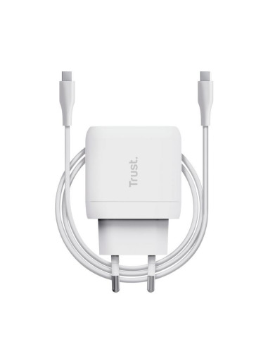 CARGADOR TRUST MAXO USB-C 45W 2M WHITE