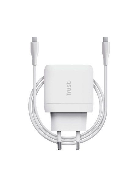 CARGADOR TRUST MAXO USB-C 45W 2M WHITE