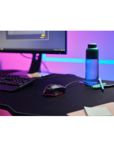 RATON TRUST GAMING GXT 109 FELOX RGB USB 6400DPI 6 BOTONES BLACK