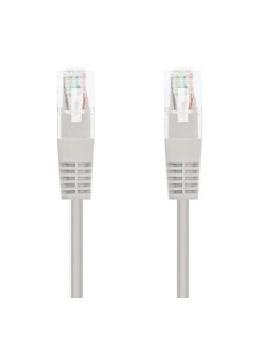 CABLE DE RED CAT.5 UTP FLEX 15M NANOCABLE GREY