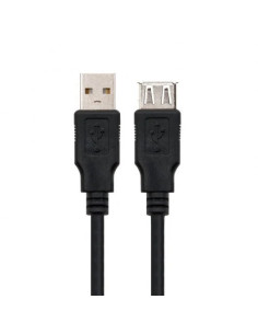 CABLE USB ALARGADOR AM/AH 1.8M NANOCABLE 2