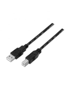 CABLE USB 3M IMPRESORA A/M-B/M NANOCABLE BLACK