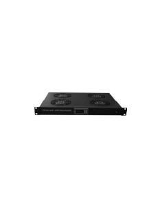 PANEL DE VENTILACIÓN FRONTAL CON TERMOSTATO 4 VENTILADORES