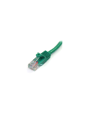 StarTech.com Cable de 3m Verde de Red Fast Ethernet Cat5e RJ45 sin