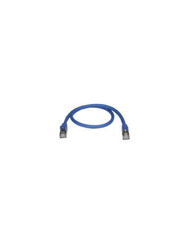 StarTech.com Cable de 0,5m de Red Ethernet RJ45 Cat6a Blindado STP -