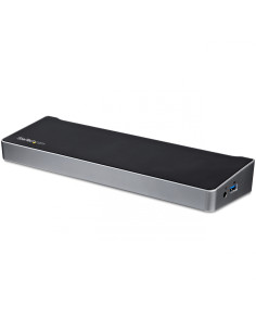 StarTech.com Docking station USB-C para Tres Monitores 4K con 5x