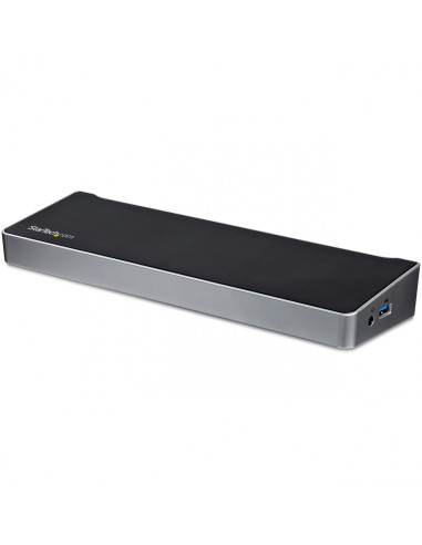 StarTech.com Docking station USB-C para Tres Monitores 4K con 5x