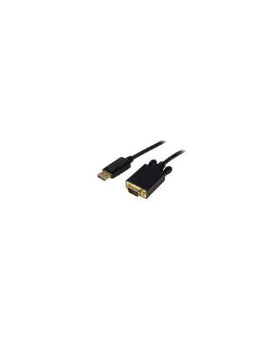 StarTech.com Cable 3m de VÍ­deo Adaptador Conversor DisplayPort DP a
